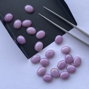 8mm 10mm Naturel Violet Phosphosiderite Pierre Lisse Ovale Calibré Lâche Cabochons De Pierres Précieuses En Gros Usine Prix Deal - Product Image 5