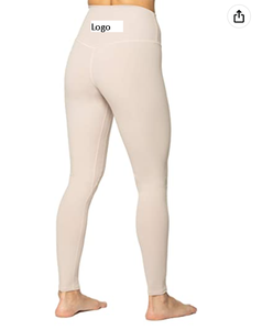 Mallas de entrenamiento para mujer, pantalones de Yoga de cintura alta a prueba de sentadillas, estiramiento de 4 vías, compresión suave por encima del vientre - Product Image 2