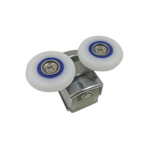 GUIDA 712010 puleggia per box doccia rulli in acciaio inox scorrevoli ruote per porte sospese - Product Image 1