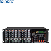 Amplificateur stéréo mixte 10 canaux Inpro PMA-604, haute qualité, 4 ohms, origine Taïwan, garantie 3 mois/1 an