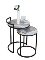 Table ronde en fer de luxe, fabriquée en Inde, design unique et moderne, décoration de salon pour Diwali, haute qualité pour la maison
