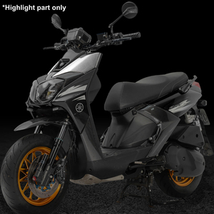 Couvercles latéraux supérieurs avant en fibre de carbone MOS pour Yamaha Zuma 125 / BWS Fi 125 2016 - 2021 - Product Image 4