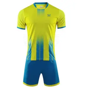 Uniforme de Football personnalisé, maillot de Football 100% en Polyester, respirant et de haute qualité, bon marché