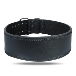 Ceinture de musculation professionnelle en cuir de vachette respirant avec logo personnalisé, 10 mm, 13 mm, boucle à levier robuste pour squats - Product Image 4