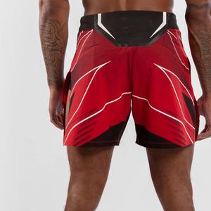 Shorts de MMA Personalizados con Logotipo Rojo 2026, Shorts de Lucha MMA, Shorts de Grappling/Shorts de MMA con Diseños Personalizados - Product Image 2