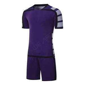 OEM personalizado de alta calidad fabricado al por mayor sublimación uniforme de fútbol logotipo del equipo y nombre del jugador personalización en uniformes - Product Image 6