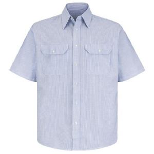 Custom Made Short Sleeves Two Pocket Button Style <b>Khaki</b> Color Work Wear Uniform Men <b>Shirts</b> - Product Image 4