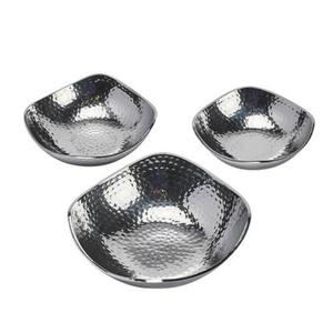 Cuenco de aluminio con diseño único para decoración de boda, tazón decorativo de Metal para fruta, oro antiguo - Product Image 2