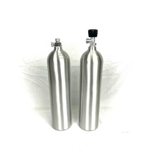 تايوان 1.0L الألومنيوم CO2 اسطوانة غاز خزان ماء بدون صمام - Product Image 5