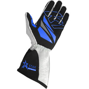 Gants de course automobile personnalisés de haute qualité pour hommes et femmes Gants de karting respirants et résistants à l'abrasion en polyester pour le sport en plein air - Product Image 4
