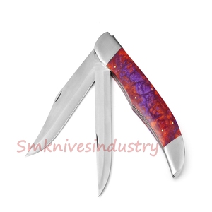 22นิ้วเปิดความยาวเหล็กคู่มีดขนาดใหญ่ที่สวยงามพับเก็บได้ (Smk1608) - Product Image 3