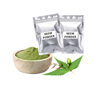 Polvo de Neem Seco Ayurvédico Puro Orgánico Hipoalergénico LAVARSH Grado A Envasado al Vacío Exportador y Fabricante