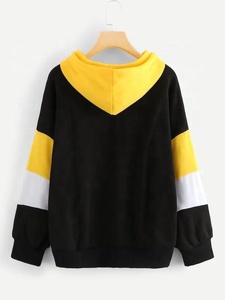 เสื้อฮู้ดผ้าฟลีซสำหรับผู้ชายสไตล์100% ผ้าคอตตอนพิมพ์ลายตามสั่งแบบถักแนวสตรีท - Product Image 3