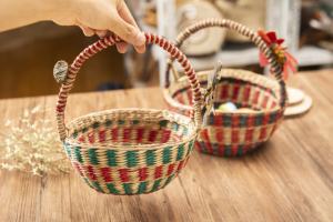 Handmade Wicker <b>Basket</b> <b>Fruit</b> <b>Basket</b> <b>Gift</b> <b>Basket</b> - Product Image 3