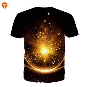 Camisetas divertidas de algodón para hombre, camisas transpirables holgadas con cuello redondo - Product Image 2