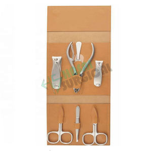 Recién llegados, juego de manicura y pedicura, instrumentos de cuidado de belleza de acero inoxidable, aprobado por CE ISO - Product Image 1