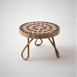 Support à gâteau forme ronde Design moderne plateau support planteur tabouret pour fête d'anniversaire polyvalente maison hôtel anniversaire Tradnary - Product Image 2