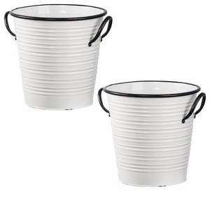 ถังใส่น้ำแข็งเคลือบสีขาว,ถังใส่น้ำแข็งเคลือบสีขาวทำจากโลหะเคลือบธรรมชาติ - Product Image 6