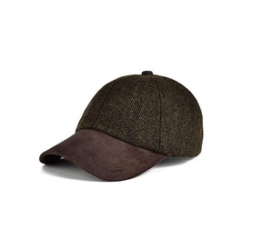 หมวกเบสบอลสีน้ำตาลอ่อนสีดำสั่งทำ - Product Image 4