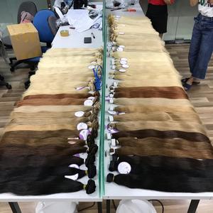 Cinta para extensiones de cabello humano, tejido de piel recta, 18 pulgadas, 100g, 40 Uds. Por juego, 60 rubio platino, 40 Uds. - Product Image 3