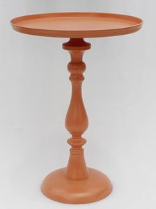 Aluminum Flower Accent <b>Table</b> Side Ottoman Brass Room Luxury <b>Table</b> Usage Office Home Room Restaurant Round Made in India <b>Square</b> - Product Image 2