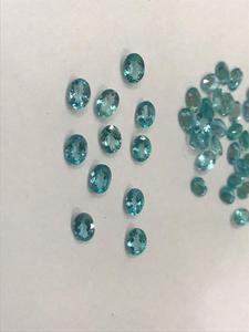 <span class=keywords><strong>Apatite</strong></span> <span class=keywords><strong>Blu</strong></span> Neon Naturale, Gemme Sfaccettate Taglio Ovale, Pietre Sciolte Calibrate all'Ingrosso per Creazione Gioielli, Fornitore all'Ingrosso - Product Image 4
