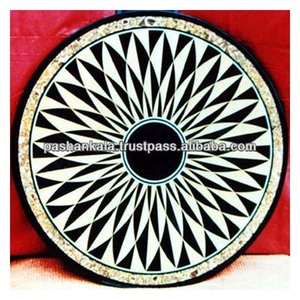 หินอ่อนฝังหิน Pietra Dura บนโต๊ะทำมือ - Product Image 1