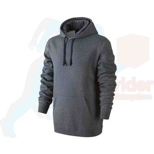 Sudadera con capucha de invierno sólida de ganchillo bordada con logotipo personalizado OEM para hombres con impresión digital - Product Image 6
