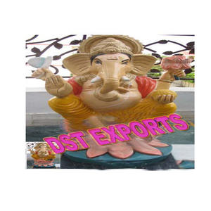 งานแต่งงานของอินเดียพระพิฆเนศไฟเบอร์รูปปั้นศรีพระพิฆเนศรูปปั้นงานแต่งงานรูปปั้นพระพิฆเนศ - Product Image 1