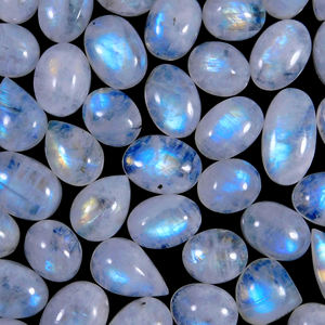 Pierre de lune comptoir cabochon pêche pierre de lune palmier ambre cabochon 6mm pierre de lune lunette manchette lien cabochons pierres précieuses naturelles - Product Image 4