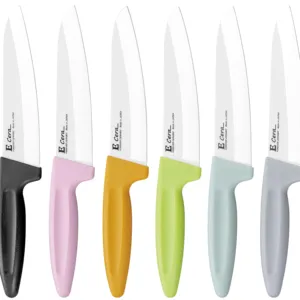 Ceramic Cooking Wholesale Knives Knife Kitchen With Color Handle High Density Ceramic Knife 160mm