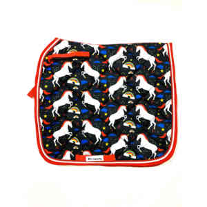 2025 mejor accesorio ecuestre de alta calidad sublimación impresa unicornio caballo sillín almohadilla - Product Image 1