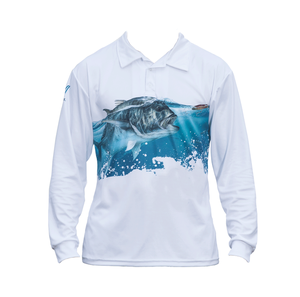 Diseño personalizado de su propia camisa de pesca transpirable con jersey de pesca mejor sublimación diseño personalizado - Product Image 1