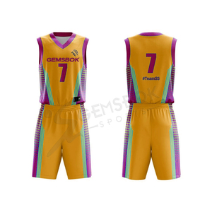 Ensemble d'uniformes de basket-ball personnalisés, costume de sport, sublimation pour hommes, vente en gros, - Product Image 5