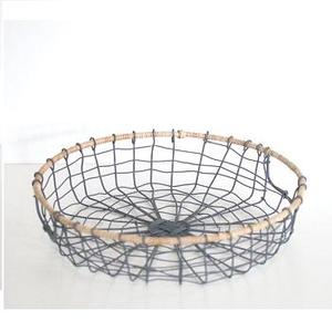 ตะกร้าเก็บของโลหะลวดเหล็กคุณภาพเยี่ยม ราคาดีที่สุด อุปกรณ์ครัว - Product Image 1