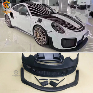 <span class=keywords><strong>991</strong></span>.1 <span class=keywords><strong>991</strong></span>.2 lifting pour Porsche <span class=keywords><strong>911</strong></span> GT2RS Style Kit de carrosserie FRP matériel avant pare-chocs arrière jupes latérales Spoiler capot moteur nouveau - Product Image 5