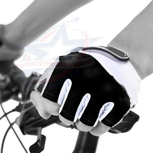 Guante de ciclismo personalizado con impresión por sublimación, medio dedo, para motocicleta, Motocross, deportes al aire libre, PK - Product Image 4