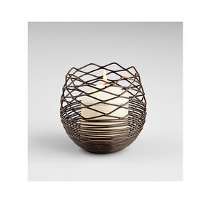 Vela de cera de diseño dorado real, soporte de Metal sólido para decoración, otras velas brillantes, linterna votiva para interiores y exteriores - Product Image 2