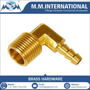 Assemblage égal de coude en laiton d'unité centrale pour des garnitures de Tube pour des garnitures de Compression d'alimentation en Air raccords en laiton forgés - Product Image 3