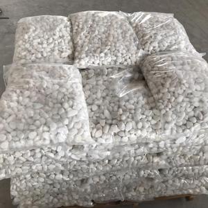 Bianco latte di Ghiaia Pietre per la Decorazione di pietra pietra del paesaggio - Product Image 5