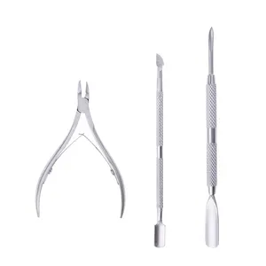 OEM Best Quality Super Quality Stainless Steel Nail Cutter Dead Skin Tools Finger Toe Care Manicure Cuticle nipper Nail Pusher