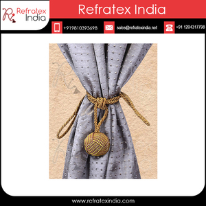 Assorted <b>Curtain</b> <b>Tieback</b> Bulk Supplier and Manufacture by Refratex India Made in India <b>for</b> Best Quality and Low Price - Product Image 2