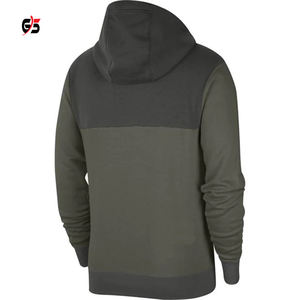 Pull à capuche 100% coton pour hommes, sweat-shirt chaud, en molleton, à porter au quotidien, décontracté, manches longues, Logo personnalisé imprimé, hiver - Product Image 2