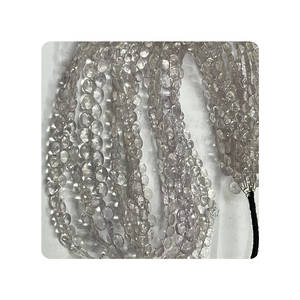 Cuentas sueltas en forma de corazón facetadas de cuarzo amatista Rosa Premium 5-5,5mm semipreciosas 8 pulgadas fabricación de joyas cuentas de piedra - Product Image 4