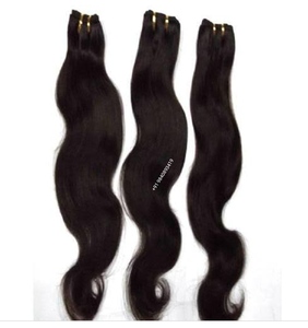 Extensions de cheveux humains vierges indiens Remy de qualité supérieure avec texture ondulée soyeuse pour une élégance stylée - Product Image 6