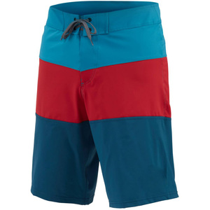Shorts de sport et de plage personnalisés en Spandex et Polyester respirant, grande taille, couleur noire brillante, pour la pêche, la course et l'entraînement des adolescents - Product Image 1