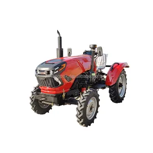 Trator compacto 45hp 4x4 mini fazenda 4wd