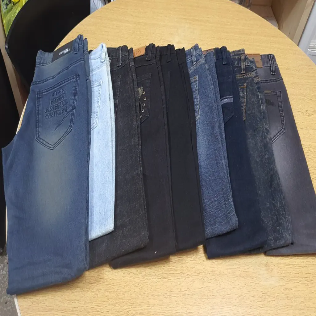 Women Jean Pants Wholesale Jeans Pants Stock