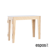 Meuble de présentation en bois emboîtable HM-3500-001 de haute qualité, couleur personnalisable, pour comptoir de bureau et salon professionnel