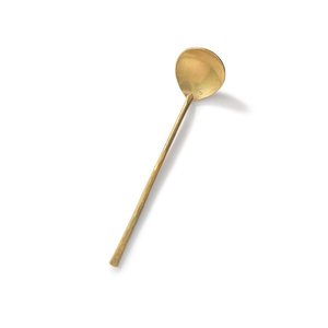 Cuchara de latón de nuevo diseño para barware, coctelera de té y café, cuchara de latón, tamaño personalizado para producto de gran oferta - Product Image 2
